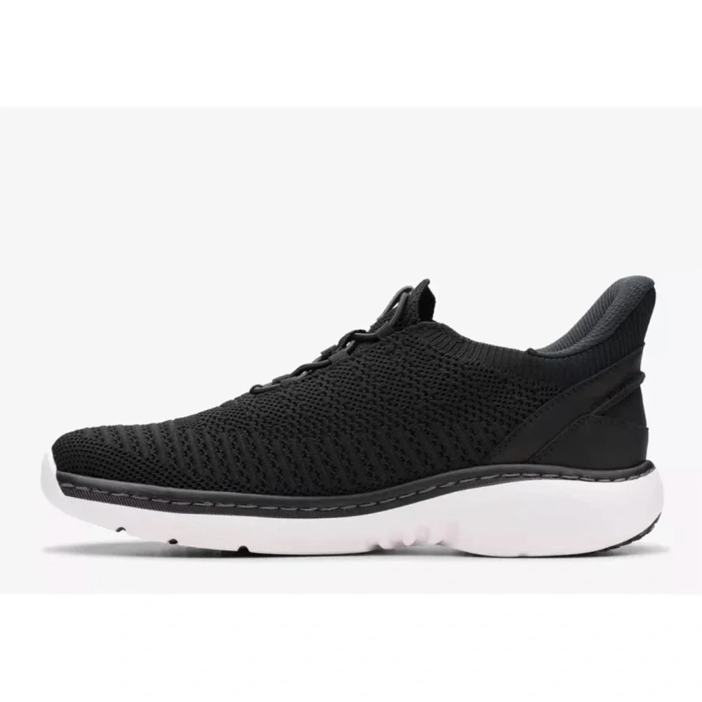 Clarks Originals Men's ClarksPro Lo Black Knit Shoes 26181626 Men’s 13 M